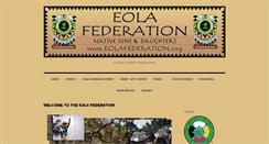 Desktop Screenshot of eolafederation.org