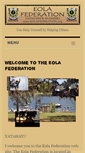 Mobile Screenshot of eolafederation.org